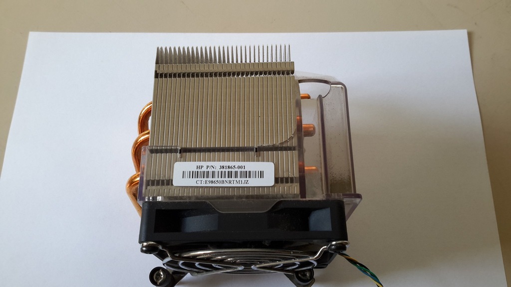 Chłodzenie radiator HP P/N:381865-001