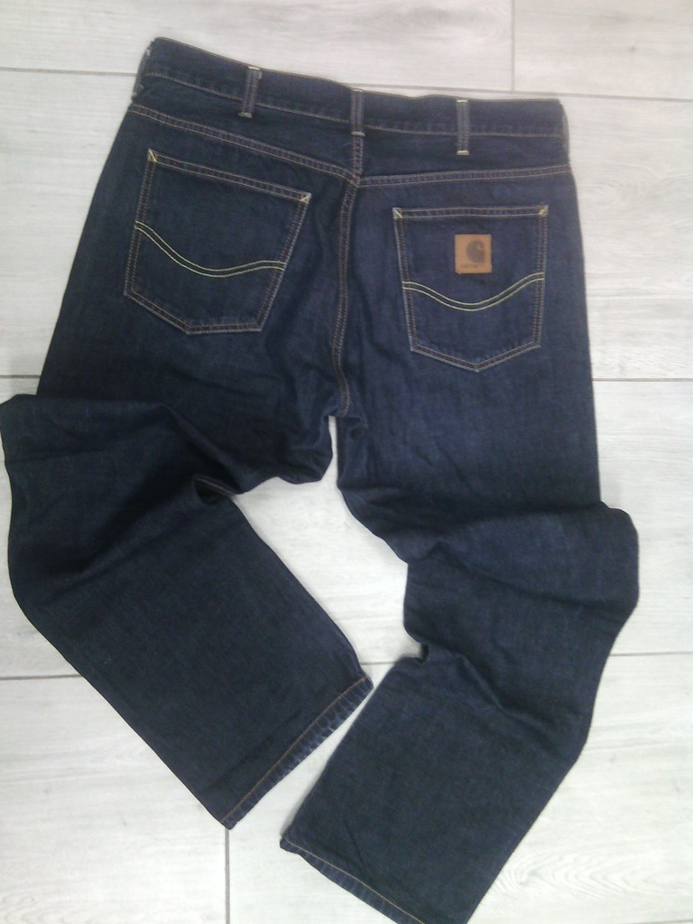spodnie jeans carhartt 34 32 m l texas pant jesień