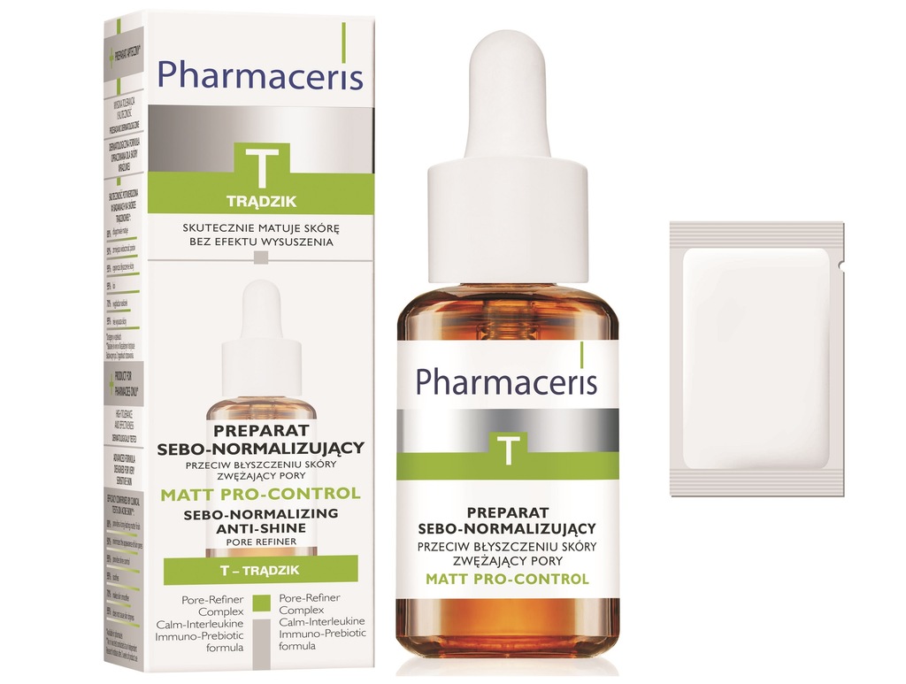 PHARMACERIS T MATT PRO-CONTROL P/BŁYSZCZENIE +PRÓB