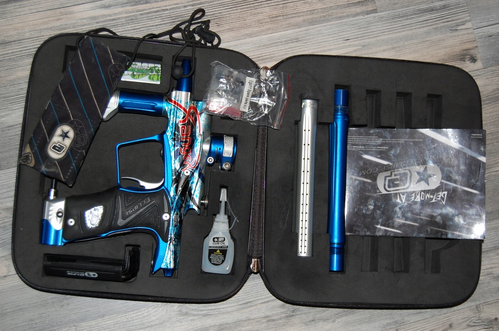 Sprzęt paintball - marker Ego 11 i inne