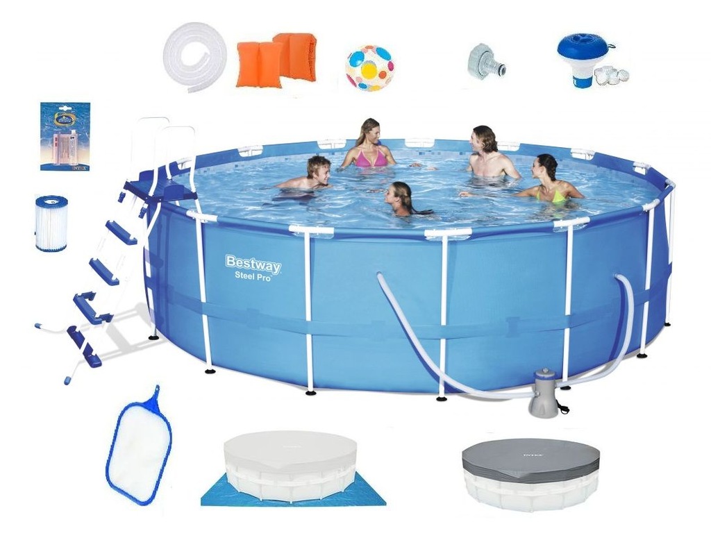 BASEN STELAŻOWY BESTWAY 457x122 NA STELAŻU - RADOM - 7410948419 ...