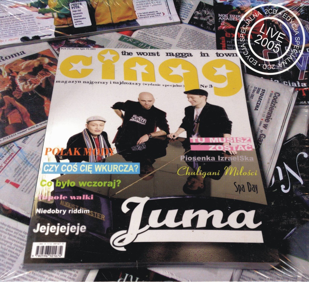 Cinq G - Juma LIVE2005 2CD Duże Pe Mista Pita LTD