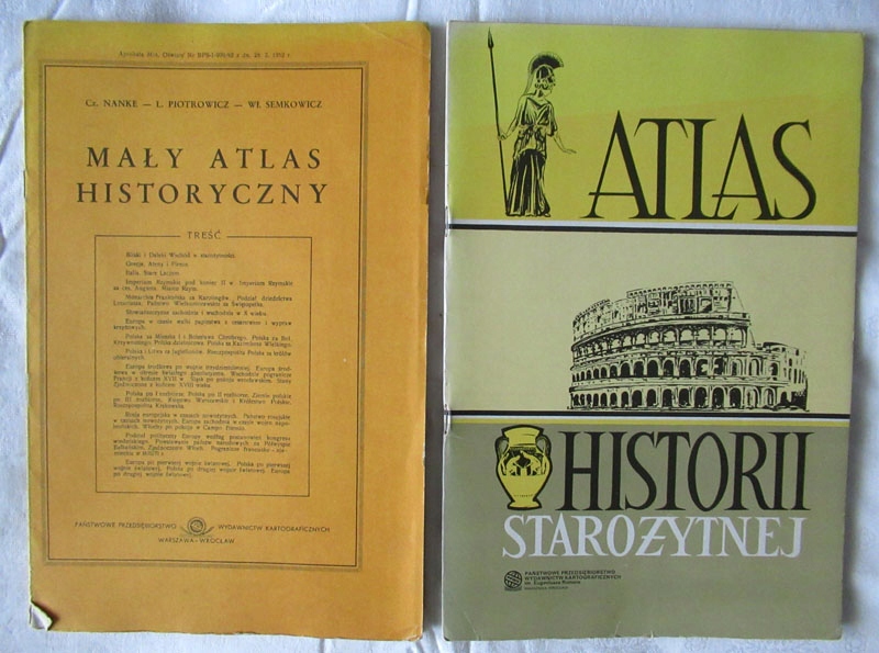 MAŁY ATLAS HISTORYCZNY ATLAS HISTORII STAROŻYTNEJ