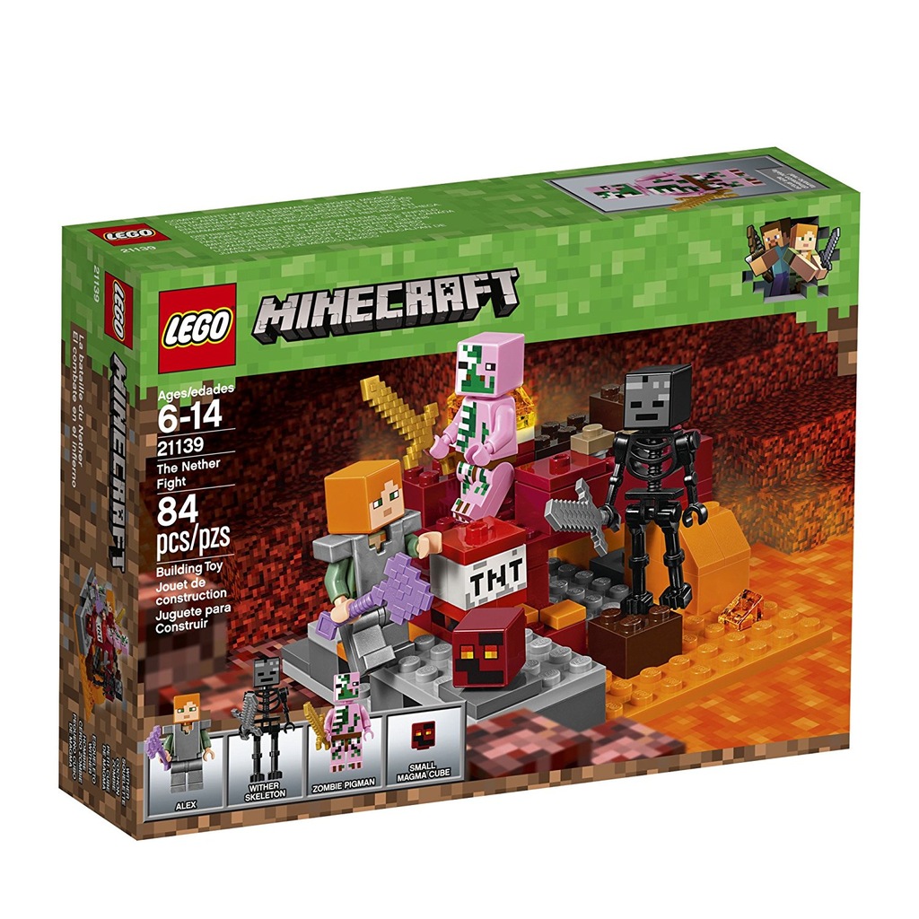 LEGO MINECRAFT 21139 Walka w Netherze