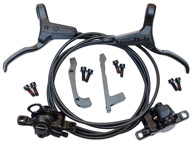 NOWE HAMULCE TEKTRO HDC300 KPL. P+T 82cm/137cm