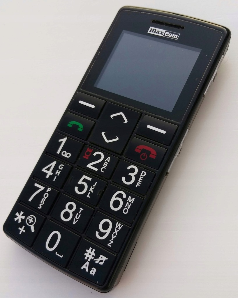 Telefon dla seniora MaxCom MM 705 BB