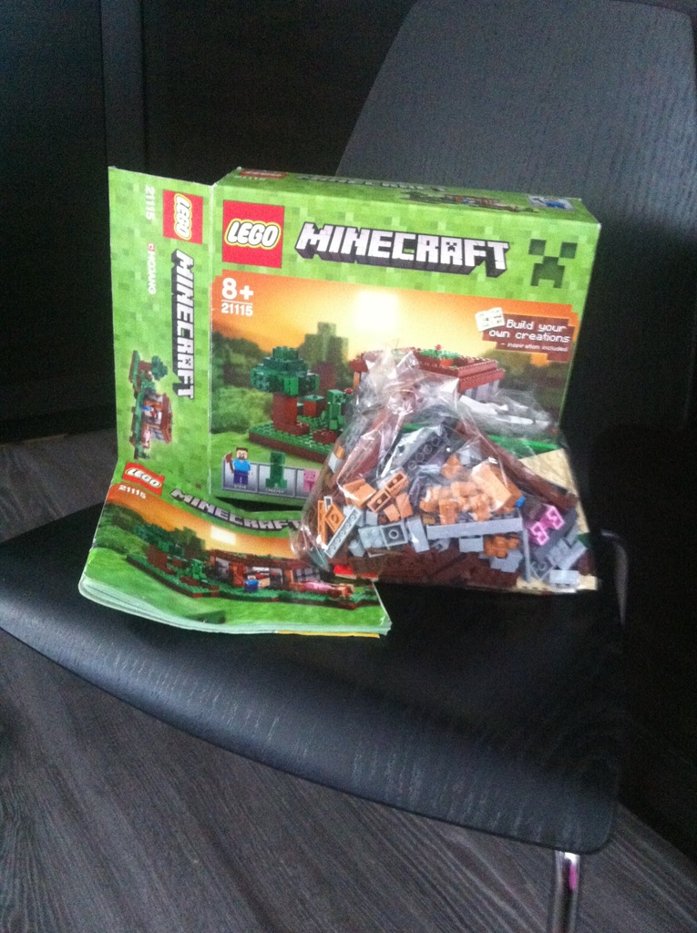 Minecraft lego 21114 i 21115 