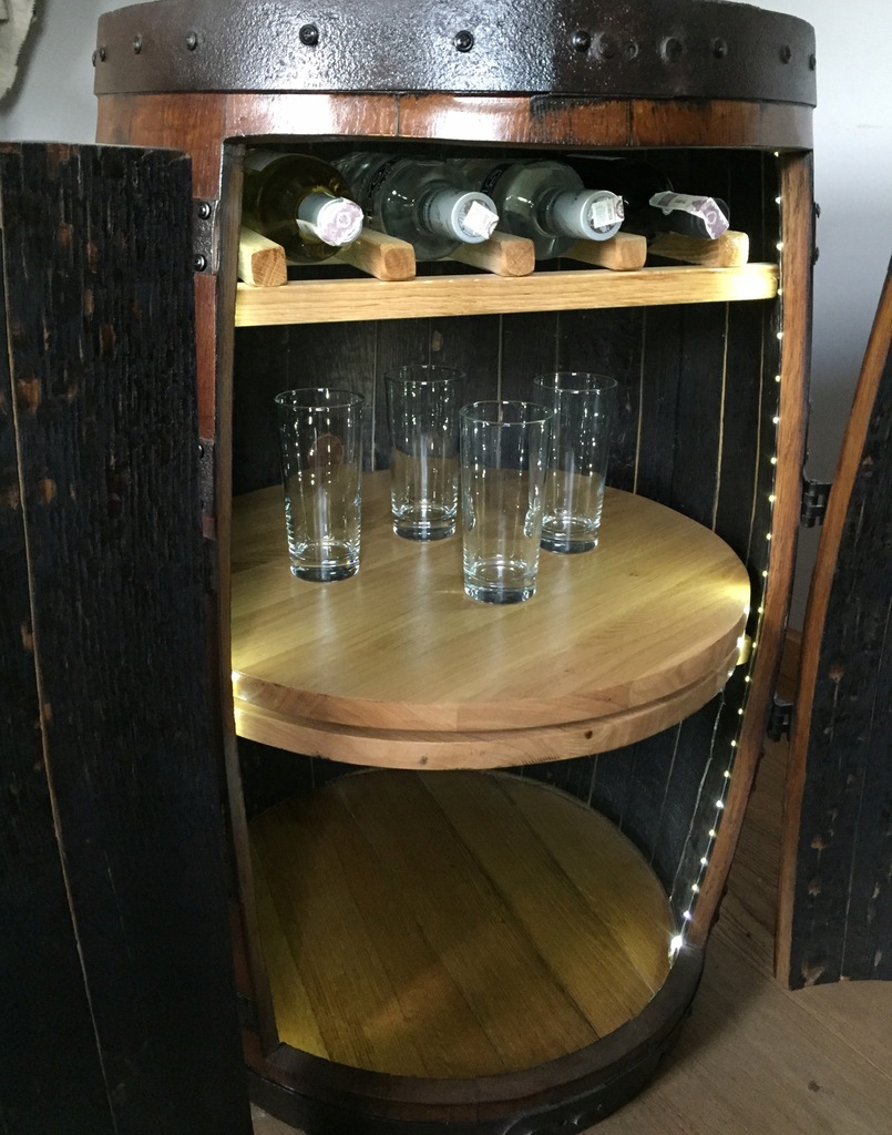 BAREK na ALKOHOLE z oryginalnej beczki dębowej