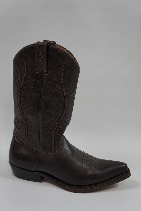 Kozaki SANCHO BOOTS kowbojki skórzane buty 40