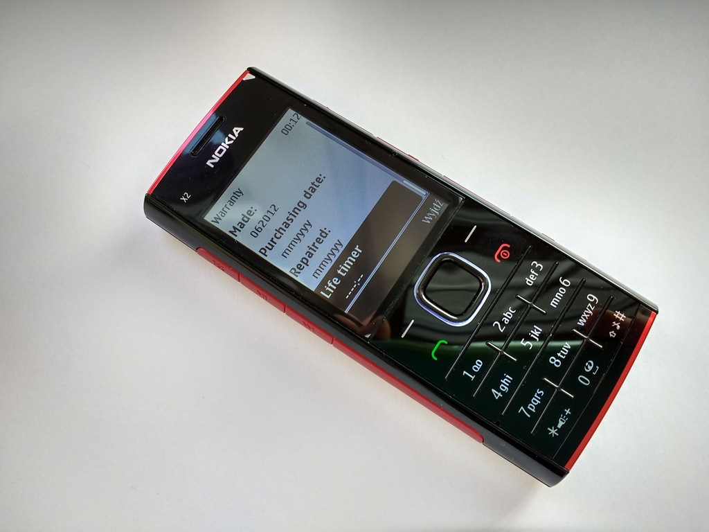 NOKIA X 2 - 00   MENU-PL   BEZ-SIM