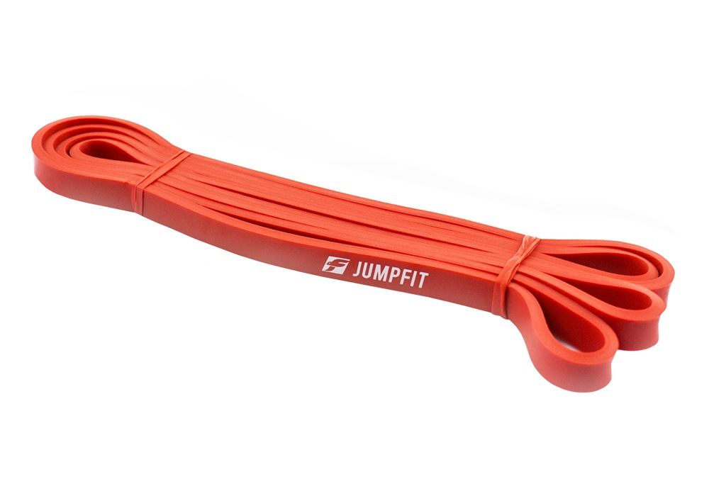 GUMA TAŚMA DO ĆWICZEŃ FITNESS CZERWONA 13 mm