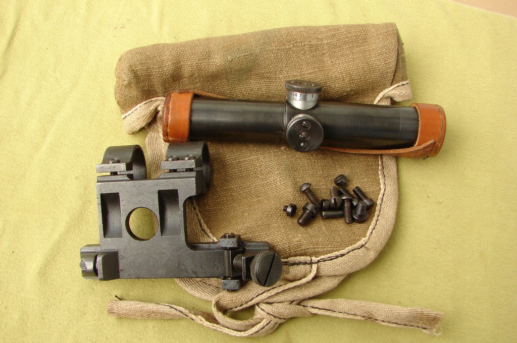 CELOWNIK OPTYCZNY PU + montaż MOSIN NAGANT 91/30