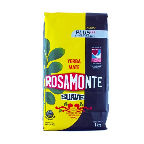 Yerba Mate Rosamonte Suave 1kg