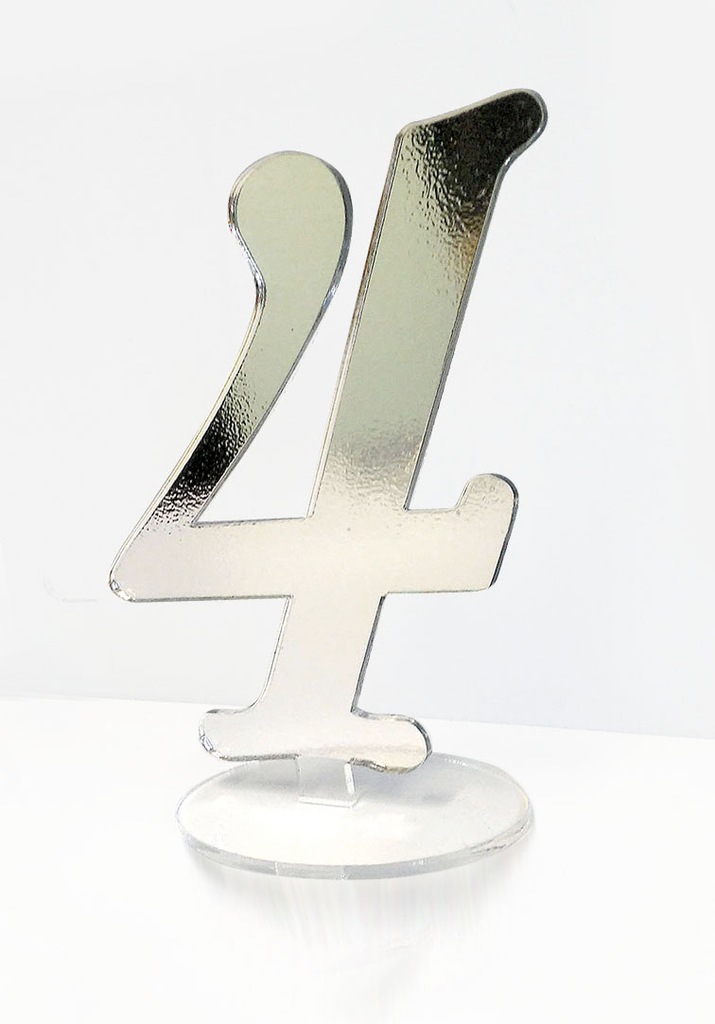 CYFRY NUMERY na stół ŚLUB! 14 cm! 1-9 PLEXI kolory