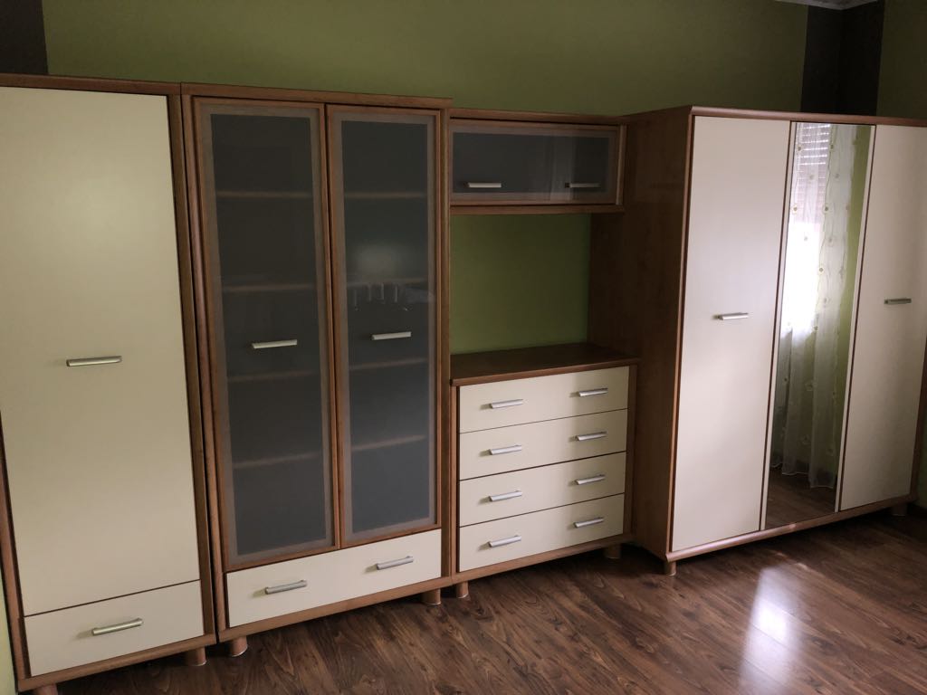Meble salon brw black red white stół 6os