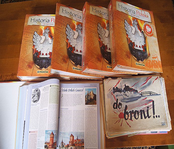 ! Historia Polski DeAgostini +reprinty+segregatory
