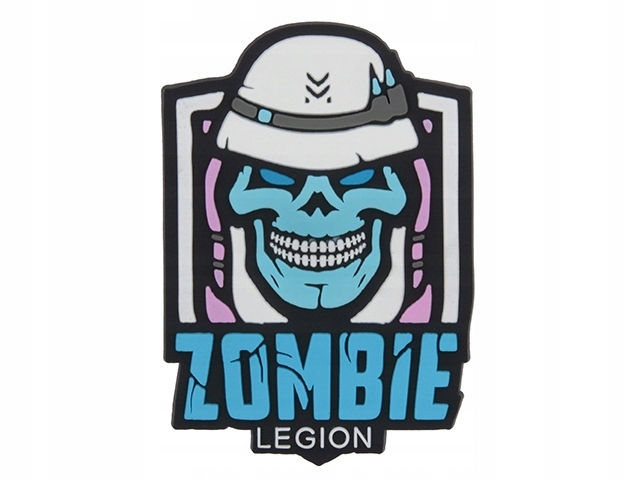 Naszywka Zombie Legion PVC - Blue [EM]