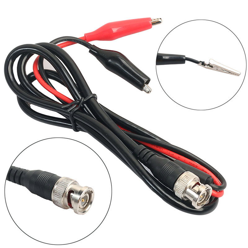 SONDA BNC - 2 krokodylki - 1m - 500V 5A- 24H PL !!