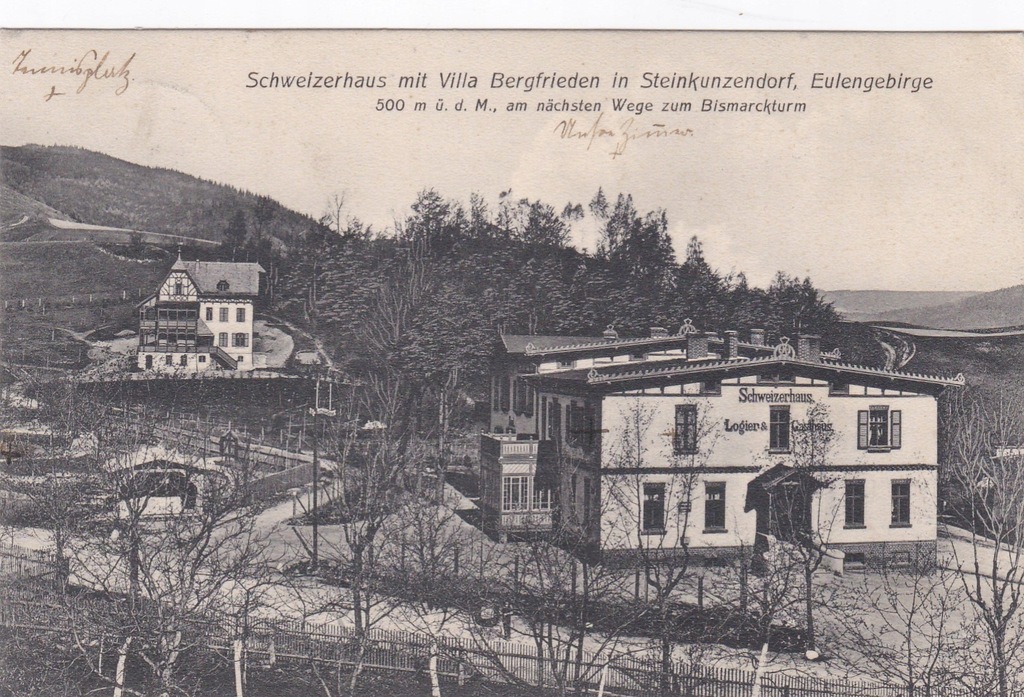 Kamionki 1909 r. Sowia Dolina/Pieszyce/Dzierżoniów
