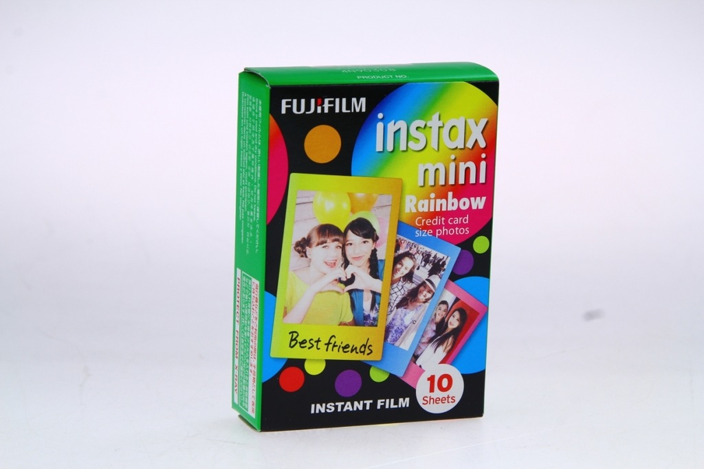 FujiFilm Instax Mini Colorfilm Rainbow wkład 10szt