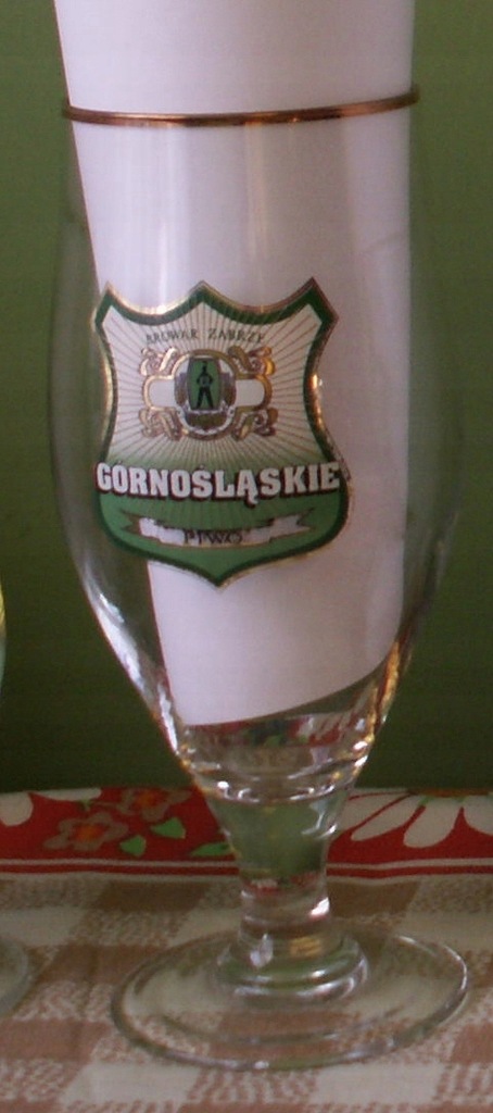 Historyczna szklanka browaru ZABRZE - 4