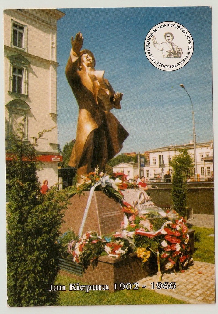 SOSNOWIEC POMNIK JANA KIEPURY