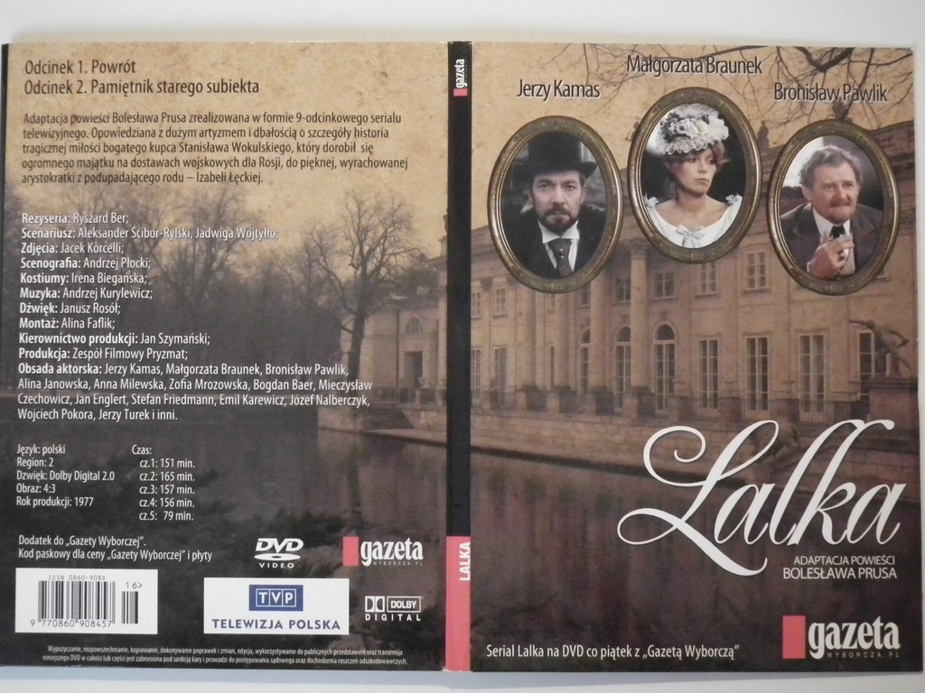LALKA serial 5DVD  (9 odc.-11 godz. )KAMAS,BRAUNEK