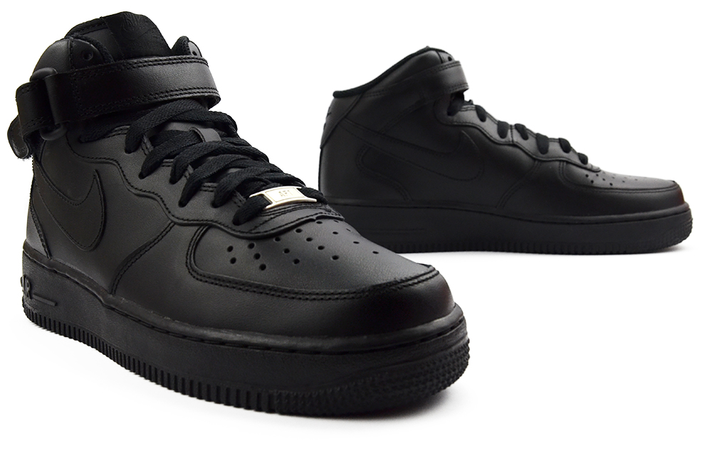 Buty M skie Nike Air Force 1 Mid 07 r.43 CZARNE 7138801911 oficjalne archiwum Allegro