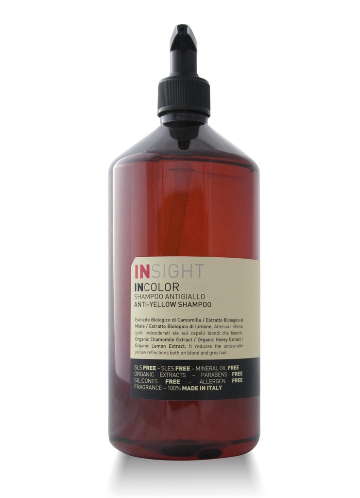 INSIGHT ANTI-YELLOW SZAMPON DO WŁOSÓW BLOND 1000ML