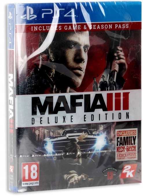 PS4 Mafia III: Deluxe Edition / Nowa / Folia / 3