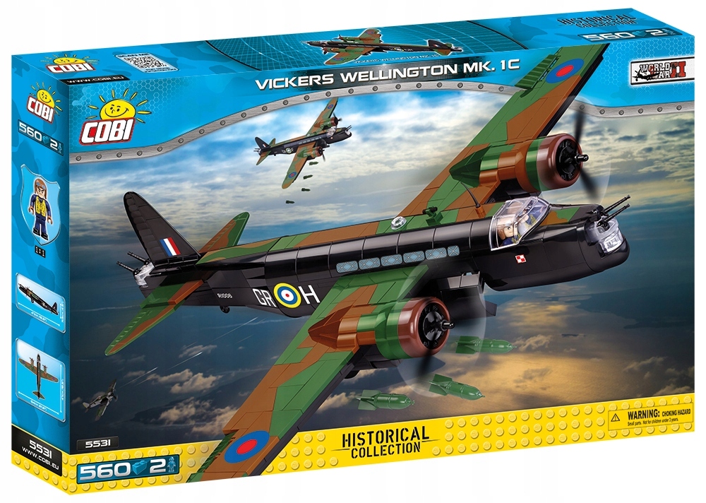 COBI 5531 Vickers Wellington Mk.1C bombowiec