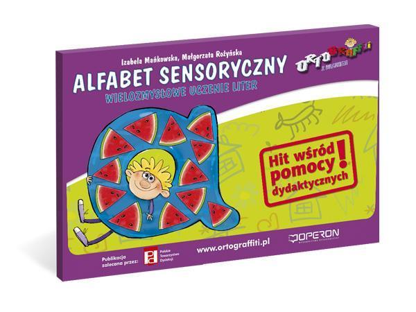 ALFABET SENSORYCZNY ORTOGRAFFITI OPERON