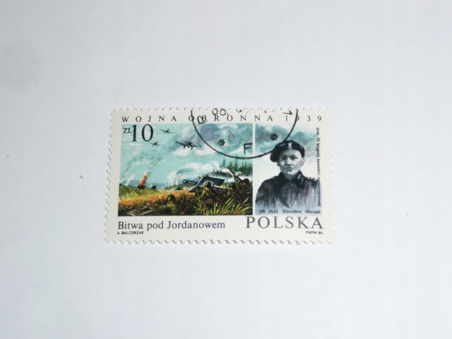 Znaczki: 10 ZŁ - BITWA POD JORDANOWEM !