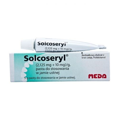 Solcoseryl Adhesive pasta bóle zapalenie ustnej 5g