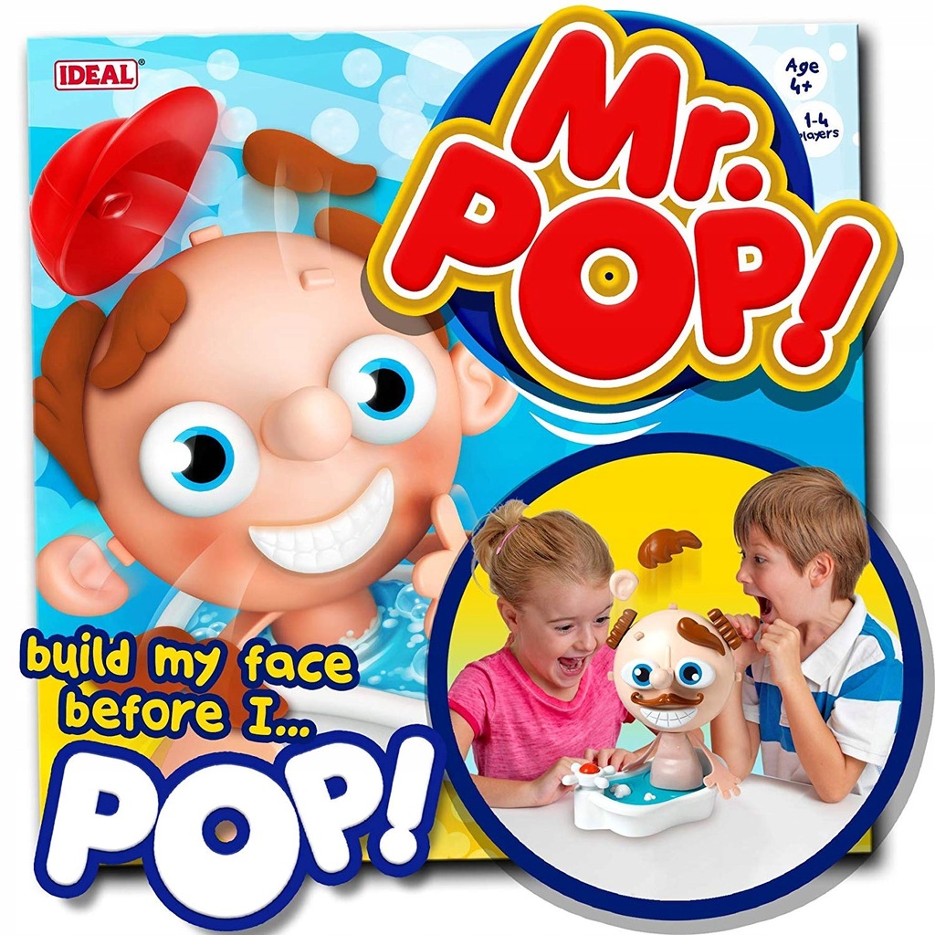 MR POP GAME FROM IDEAL UŁÓŻ TWARZ POP'A NA CZAS