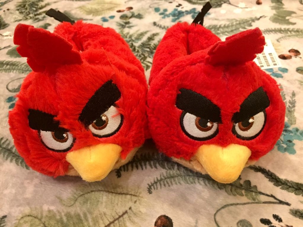 H&amp;M NOWE Pantofle kapcie ANGRY BIRDS r. 24-25