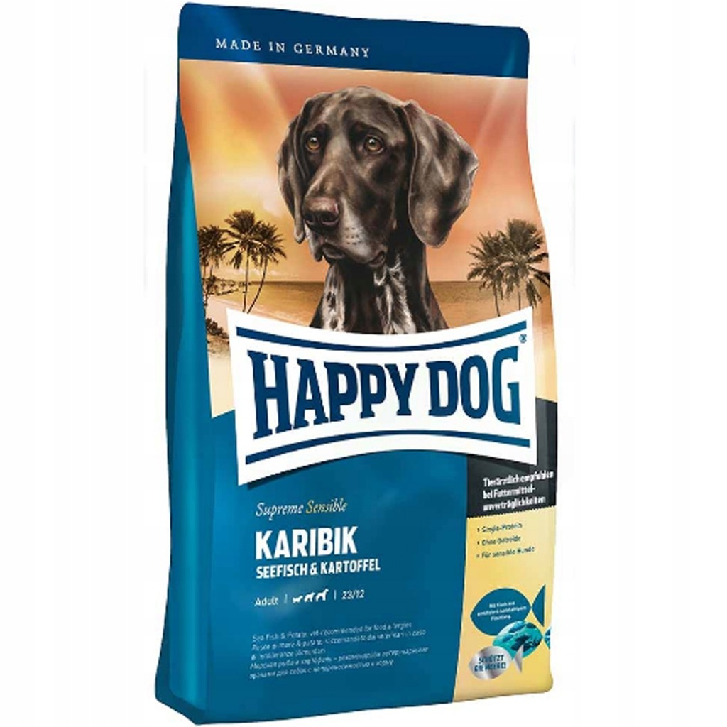 HAPPY DOG Sensible Karibik Karma dla Psa 1 kg