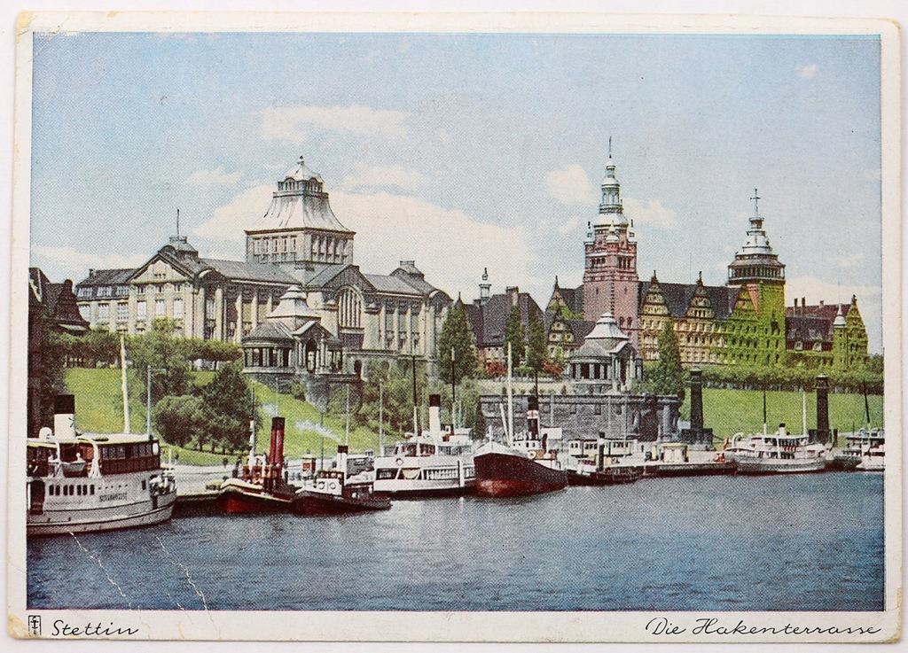 Szczecin / Stettin, Hakenterrasse, z obiegu 1942
