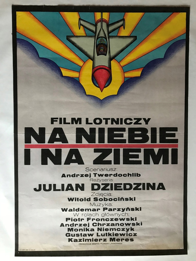 Krajewski  Na niebie i ziemi, pl. filmowy 1973