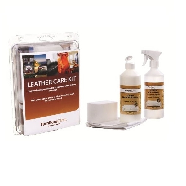 Furniture Clinic Leather Care Kit - zestaw