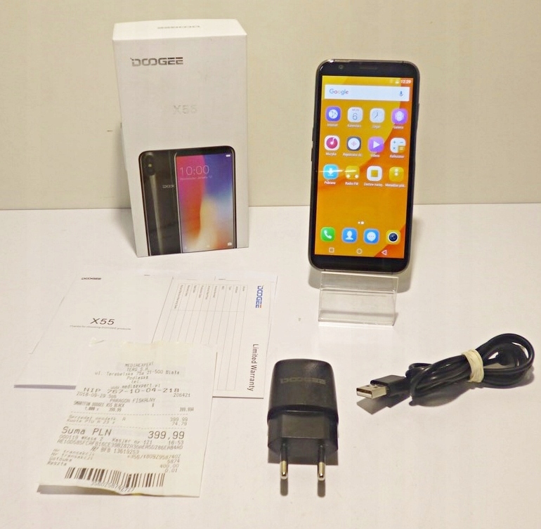 SMARTFON DOOGEE X55