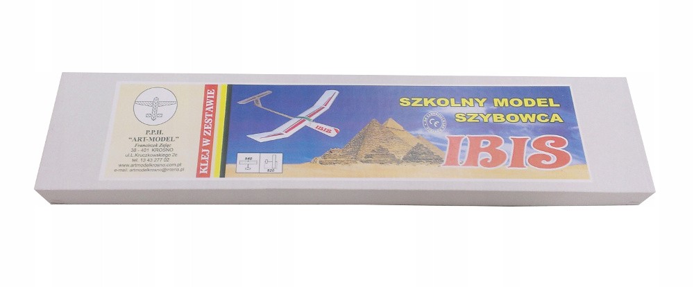 ART-MODEL Ibis - szkolny model szybowca STREFA 24H