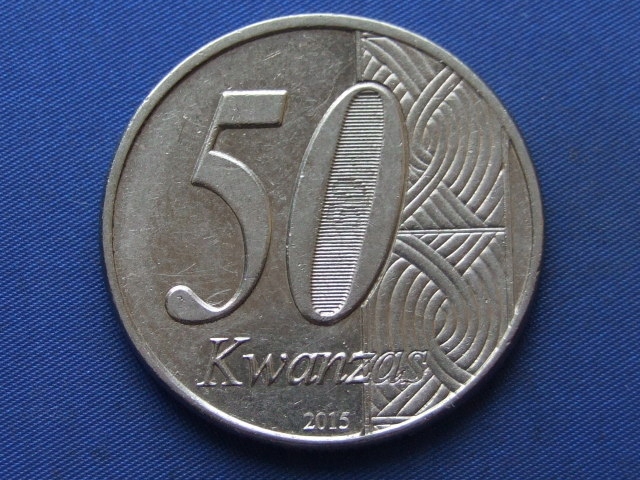 Angola 50 kwanzas 2015