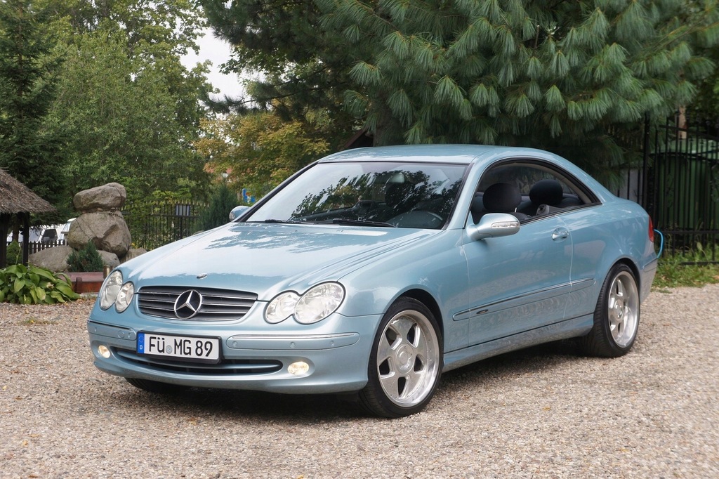 MERCEDES CLK 200 Kompressor , AVANTGARDE ,ICE BLUE 7565321153