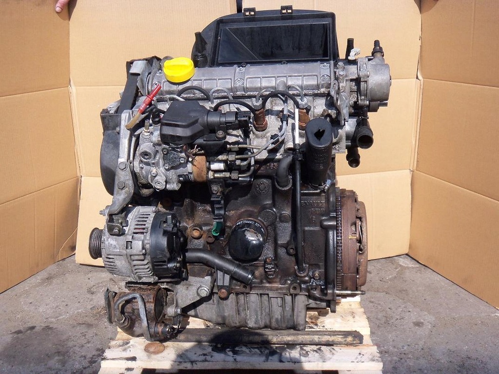 Silnik Renault Kangoo 1.9D KOMPLETNY POMPA DELPHI