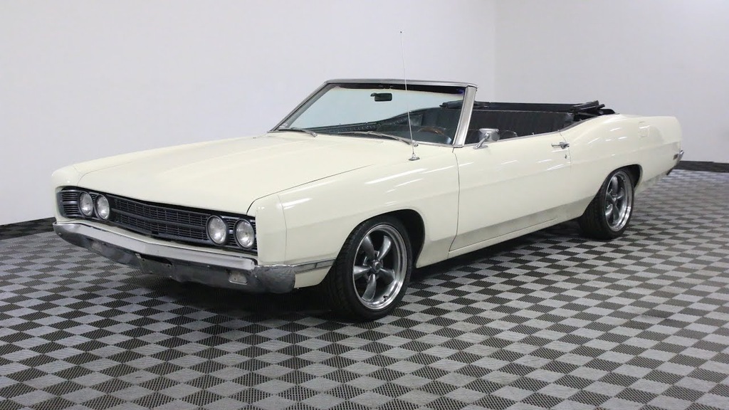 1969 Ford Galaxie XL 390 cid 6.4 V8 cabrio zabytek