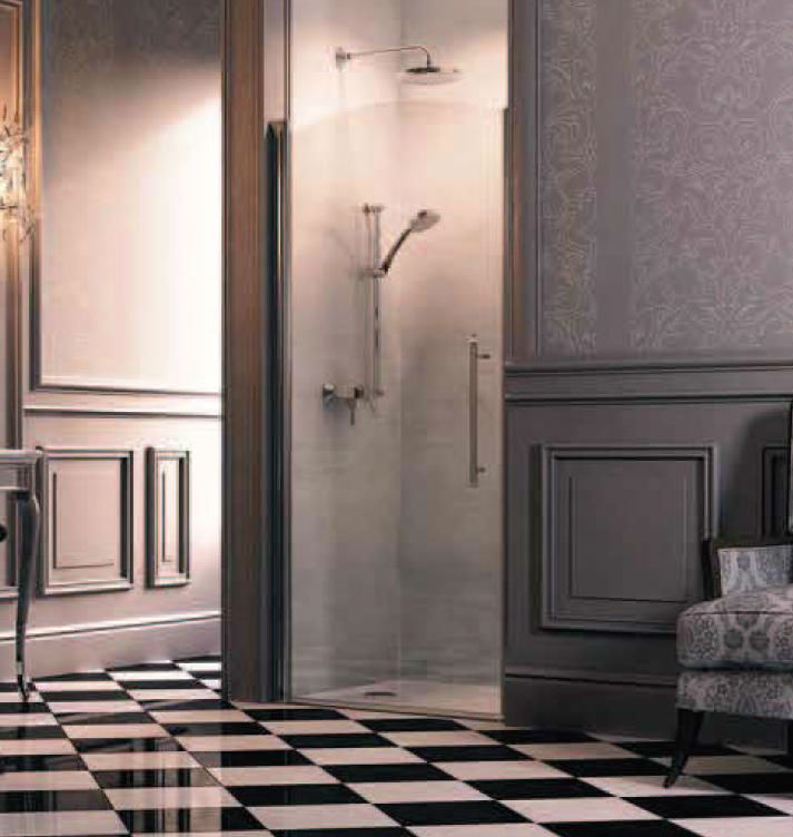 HUPPE DESIGN VICTORIAN DRZWI PRYSZNICOWE RETRO