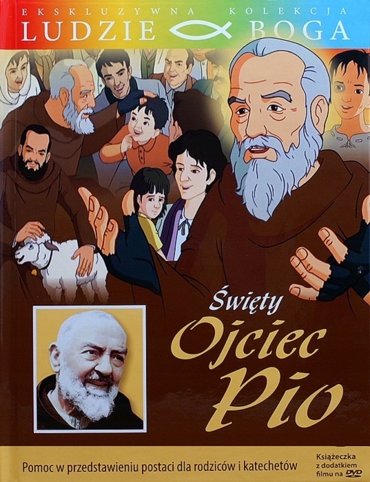 LUDZIE BOGA - św. Ojciec Pio (animacja) - film DVD