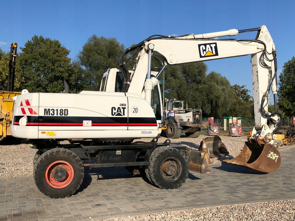 koparka kołowa CAT 318D M318D - 7554820475 - oficjalne archiwum Allegro