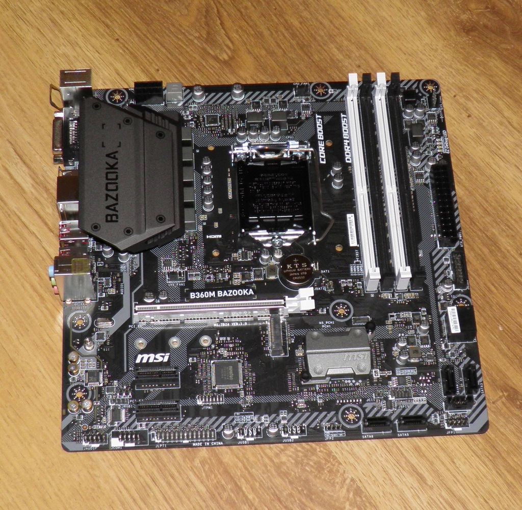 MSI B360M BAZOOKA powyginane piny w Sockecie 7690609966